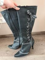 Laarzen met hak dr adams, Kleding | Dames, Schoenen, Hoge laarzen, Zwart, Ophalen of Verzenden, Zo goed als nieuw