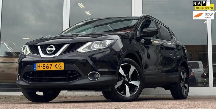 Nissan Qashqai 1.2 N-Vision Panoramadak , Achterruitrijcamer, Auto's, Nissan, Bedrijf, Te koop, Qashqai, 360° camera, ABS, Achteruitrijcamera