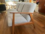 Ikea’s ekenaset retro 3zits bank, Ophalen, 150 tot 200 cm, Driepersoons, 75 tot 100 cm