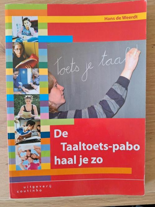 H. de Weerdt - De Taaltoets-pabo haal je zo, Boeken, Overige Boeken, Zo goed als nieuw, Ophalen of Verzenden