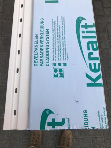 keralit gevelpaneel wit RAL 9010 beschikbaar voor biedingen