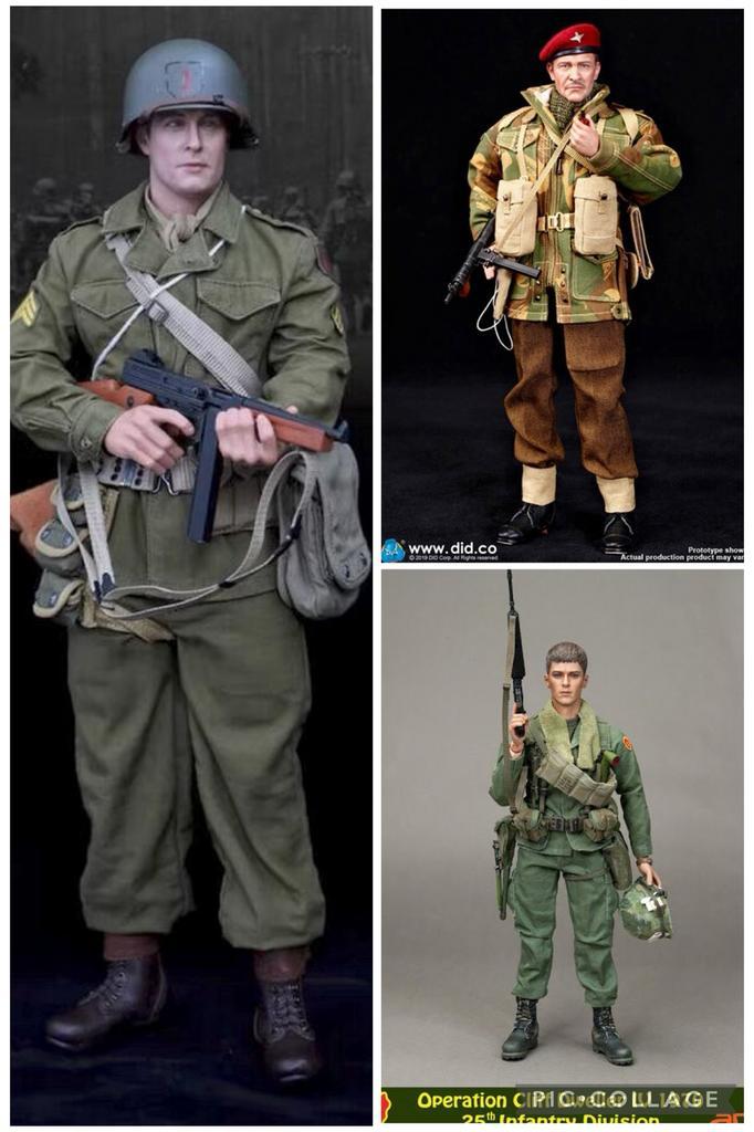 DiD, Dragon, Ace, Ujindou 1/6 figures WW2, Vietnam oorlog, Verzamelen, Poppetjes en Figuurtjes, Zo goed als nieuw, Verzenden