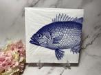 PPD knutsel servetten grote blauwe vis decoupage nr 694, Ophalen of Verzenden, Nieuw, Materiaal