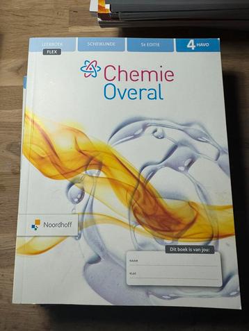 leerboek scheikunde havo 4 , chemie overal beschikbaar voor biedingen
