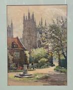 litho Kathedraal van Canterbury - Marc Nicolas Markovitch, Ophalen of Verzenden