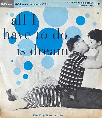 Eden Brothers Larry Martin ‎– All I Have To Do Is Dream (7") beschikbaar voor biedingen