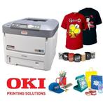 Oki laser white printer C711WT T-shirt Dtf, Dtg printer., Ophalen, Zwart-en-wit printen, Zo goed als nieuw, Laserprinter