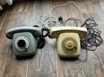 vintage telefoon met draaischijf, Telecommunicatie, Vaste telefoons | Niet Draadloos, Ophalen of Verzenden, Gebruikt, Met draaischijf
