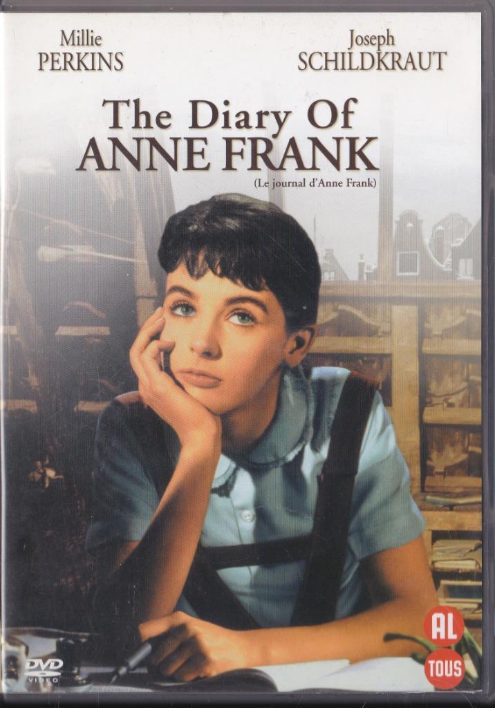 The diary of Anne Frank ֎ 1959, Millie Perkins, Cd's en Dvd's, Dvd's | Klassiekers, Drama, 1940 tot 1960, Alle leeftijden, Ophalen of Verzenden