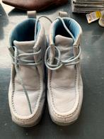 Licht blauwe boots heren, maat 7,5, Ophalen of Verzenden, Gedragen, Overige kleuren, Boots
