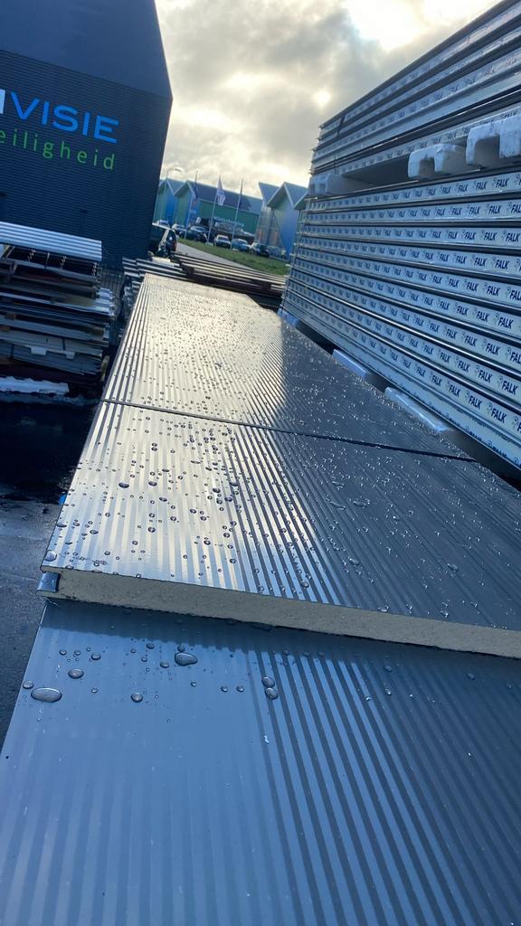 B-keus sandwichpaneel, Doe-het-zelf en Verbouw, Platen en Panelen, Zo goed als nieuw, Ophalen