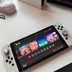 Nintendo Switch OLED + 512GB + Pro Controller + case, Spelcomputers en Games, Spelcomputers | Nintendo Switch, Switch OLED, Gebruikt