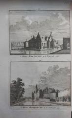 321-322 / Huis Marquette in Heemskerk Gravure 18e eeuw, Antiek en Kunst, Kunst | Etsen en Gravures, Ophalen of Verzenden