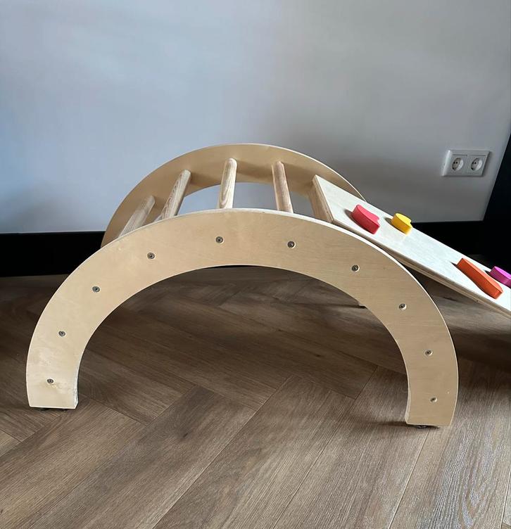 Boog met klimplankje - 41cm hoog, Kinderen en Baby's, Speelgoed | Buiten | Speeltoestellen, Gebruikt, Overige typen, Aanbouwonderdeel