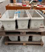 Betonnen bloembakken, Ophalen, Zo goed als nieuw, Beton, Rechthoekig