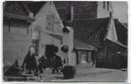 Katwijk a zee fotokaart achterbuurtje 1907, Verzamelen, Verzenden, Voor 1920, Gelopen, Zuid-Holland
