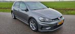 VW Golf R-Line TDI 115pk 7-DSG 5D 2017 Led Navi Flippers Cam, Auto's, Volkswagen, Stof, 4 cilinders, Bedrijf, Diesel