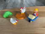 Playmobil 123 - Boerin bij de Haan en Kip, Kinderen en Baby's, Speelgoed | Playmobil, Gebruikt, Ophalen of Verzenden