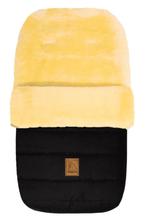 Lamsvacht voetenzak baby kinderwagen zwart, Ophalen of Verzenden, Nieuw, 70 tot 85 cm, Overige typen