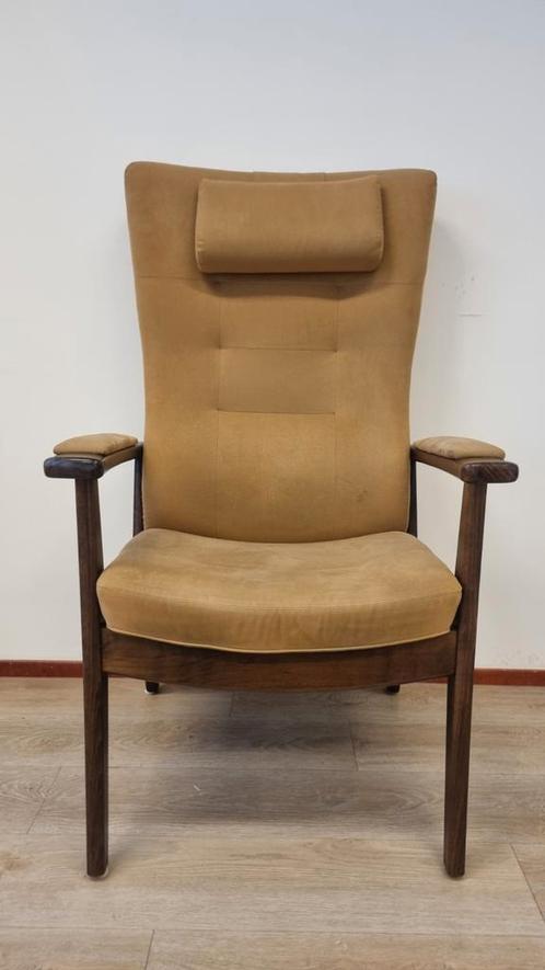 Farstrup 5910 Relaxstoel fauteuil, Huis en Inrichting, Fauteuils, Gebruikt, Hout, Ophalen