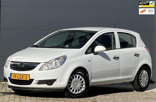 Opel Corsa 1.0-12V Selection5 DEURS IN LETTERLIJK NIEUW STAA, Auto's, Opel, Bedrijf, Te koop, Corsa, ABS, Airbags, Centrale vergrendeling