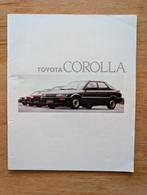 Toyota Corolla (1985) Automodellen Folder - Mooie Staat, Ophalen of Verzenden, Zo goed als nieuw, Toyota, Toyota