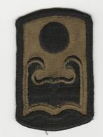 Embleem US Army - 92nd Infantry Brigade (GVT, Gevechtstenue), Ophalen of Verzenden, Landmacht, Amerika, Embleem of Badge
