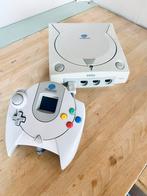 Sega Dreamcast, GDEmu 256GB,HDMI,Controller, VMU, Klokmodule, Met 1 controller, Ophalen of Verzenden, Saturn of Dreamcast, Zo goed als nieuw