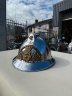 Antieke brandweerhelm, Overige soorten, Ophalen of Verzenden, X, Helm of Baret