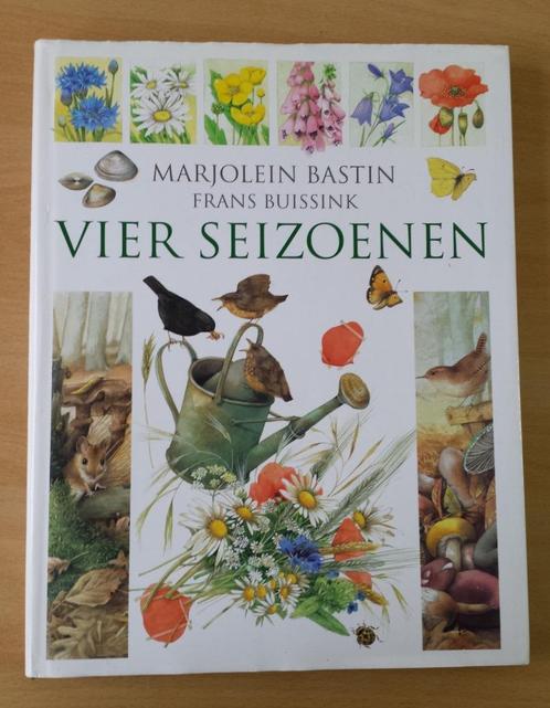 Vier Seizoenen - Marjolein Bastin + Frans Buissink - 1998, Boeken, Natuur, Gelezen, Natuur algemeen, Ophalen of Verzenden