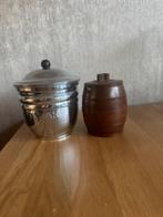 Tabakspot chroom en bakeliet, Verzamelen, Rookartikelen, Aanstekers en Luciferdoosjes, Ophalen, Sigarenbandjes