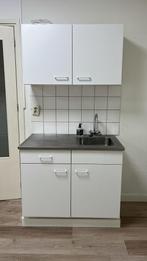 Keukenblok/Pantry, Huis en Inrichting, Ophalen, Gebruikt, Overige materialen, Wit