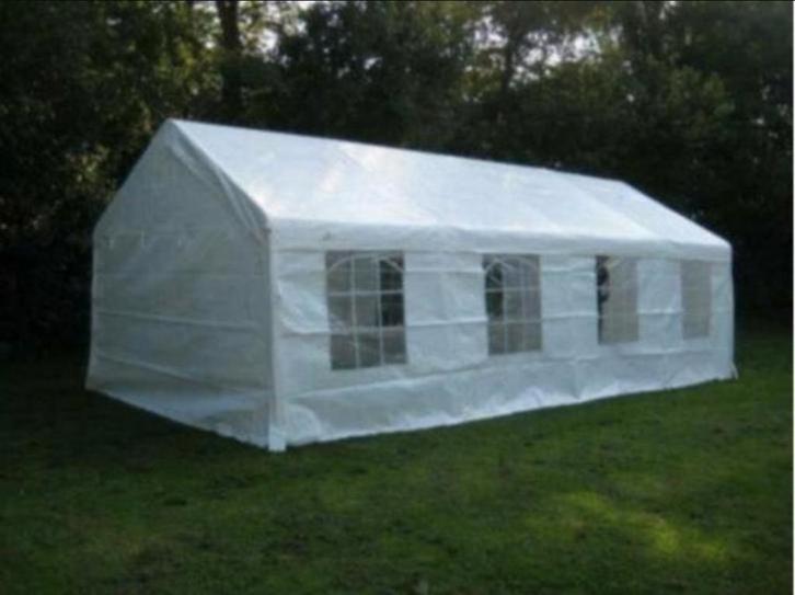 Nieuwe partytent 8x4 met buizen uit een geheel kan, Tuin en Terras, Partytenten, Nieuw, Minder dan 5 meter, Ophalen of Verzenden
