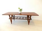 Webe Louis van Teeffelen salontafel teakhout jaren 60 tafel, Ophalen of Verzenden, Huis en Inrichting