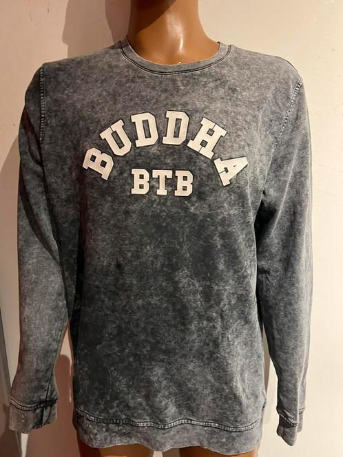 BUDDHA TO BUDDHA sweater maat XL Origineel zgan, Kleding | Heren, Truien en Vesten, Zo goed als nieuw, Maat 56/58 (XL), Grijs