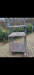 Stevige transport kar, mobiel stelling, 100 liter of meer, Ophalen of Verzenden, Transportkar