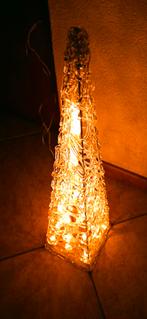 Verlichte Kerst Piramide - 60cm, Kunststof, 50 tot 75 cm, Kerst, Ophalen of Verzenden