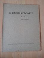 BLADMUZIEK CHRISTUS' GEBOORTE R Beintema KERST ORATORIUM, Ophalen of Verzenden, Zo goed als nieuw, Overige onderwerpen