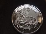 2019 UK Great Britain - Valiant - 1 oz silver, Ophalen of Verzenden, Zilver