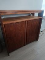 Zeer leuke houten kast met warme uitstraling, Ophalen, 100 tot 150 cm, Vintage, 25 tot 50 cm