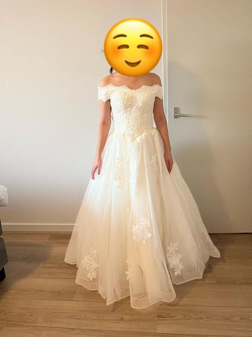 NIEUW trouwjurk maat XS, Kleding | Dames, Trouwkleding en Trouwaccessoires, Nieuw, Trouwjurk, Wit, Ophalen of Verzenden