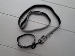Jack and Vanilla halsband en riem ibiza zwart, Dieren en Toebehoren, Ophalen of Verzenden, Zo goed als nieuw, Hondenriem
