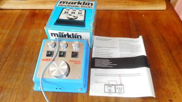 MARKLIN 6600 Electronic snelheids regelaar in ovp met info  beschikbaar voor biedingen