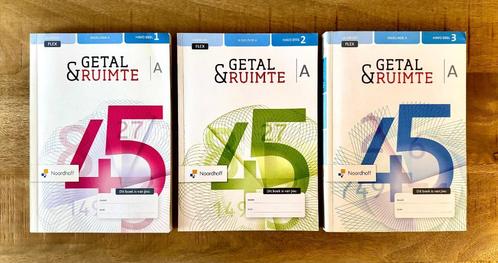 Getal & Ruimte HAVO A Deel 1, 2, 3 + Uitwerkingen 12e editie, Boeken, Schoolboeken, Zo goed als nieuw, Wiskunde A, HAVO, Ophalen of Verzenden