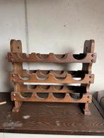 Houten wijnrek, Gebruikt, 5 tot 15 flessen, Ophalen of Verzenden, Minder dan 50 cm