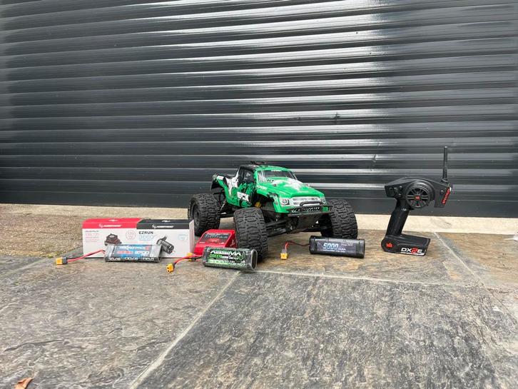 ECX Ruckus RC Auto, Hobby en Vrije tijd, Modelbouw | Auto's en Voertuigen, Zo goed als nieuw, Auto, Groter dan 1:32, Overige merken