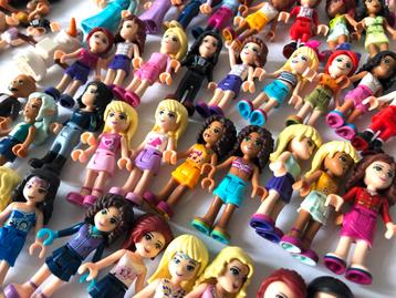 LEGO Friends Minidolls - ruim 50 poppetjes! beschikbaar voor biedingen