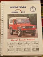 Leaflet Tempo Trax Gurkha, Ophalen of Verzenden, Zo goed als nieuw, Overige merken