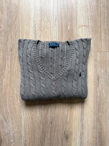Ralph Lauren trui grijs V-hals maat XL beschikbaar voor biedingen