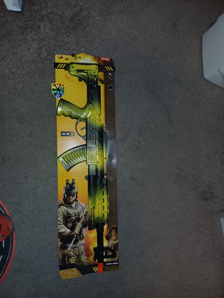 Speelgoed Geweer met Geluid, Ophalen of Verzenden, Nieuw